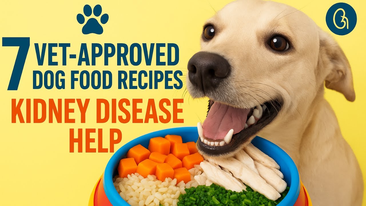 7 Vet-Approved Homemade Dog Food Recipes for Kidney Disease (Low Phosphorus & High Taste!) #doglove