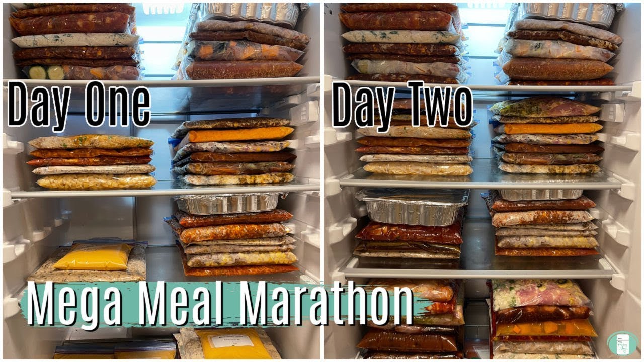 MEGA MEAL MARATHON | 125+ Freezer Meals