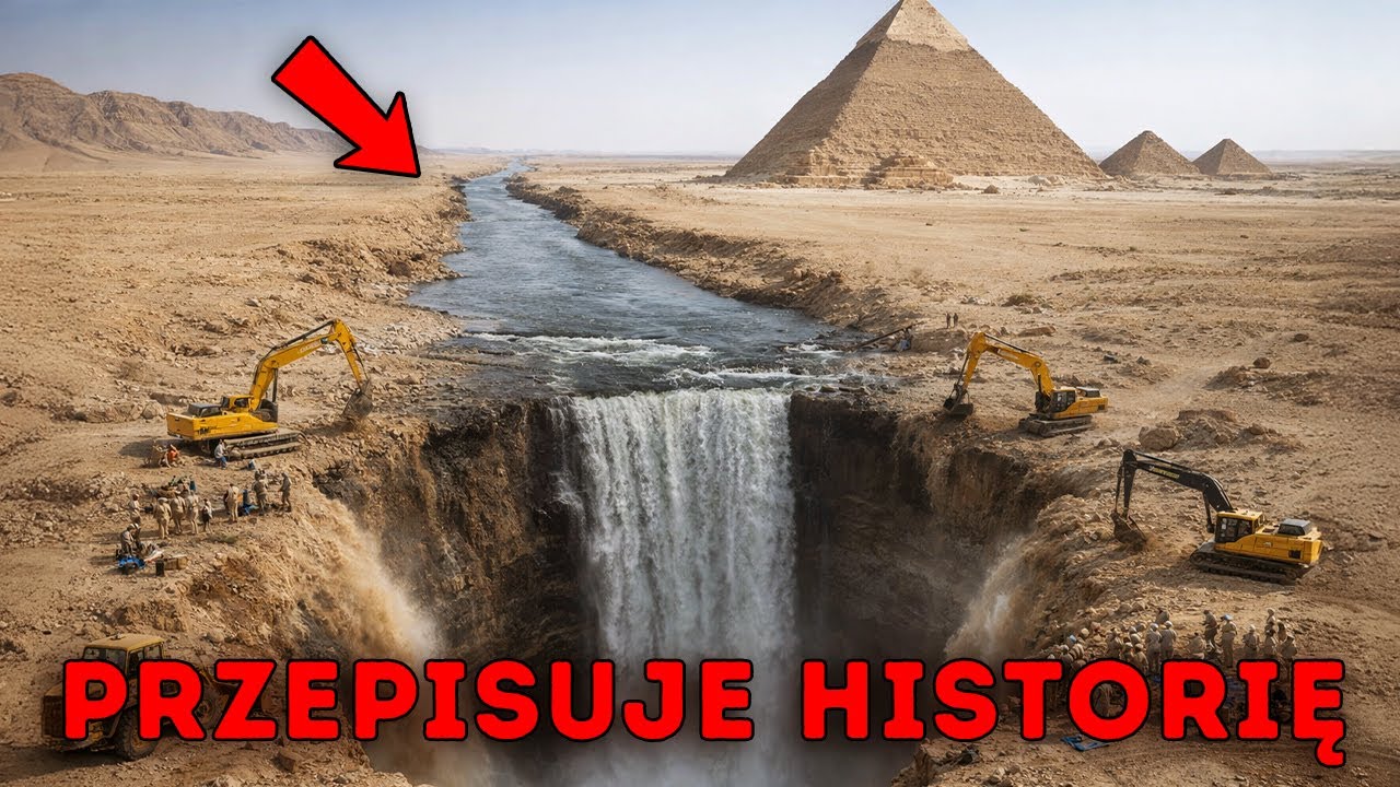 HISTORYCZNE: Archeolodzy właśnie odkryli „Drugi Nil” pod Egiptem!