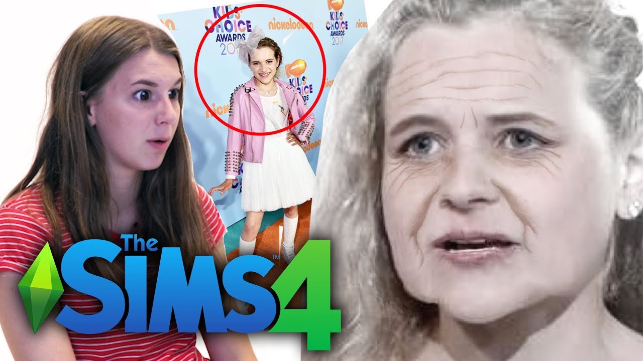 What Would Sabre Norris Look Like as an OLD LADY??? Sims 4 Challenge with GEORGIA PRODUCTIONS!