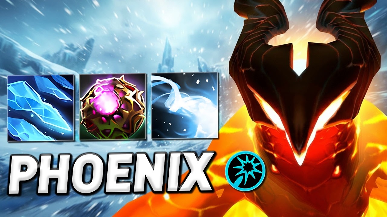 Заморозка Карты На PHOENIX / World of Dota