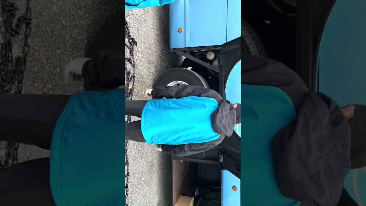 青木バス　非常時の対応訓練