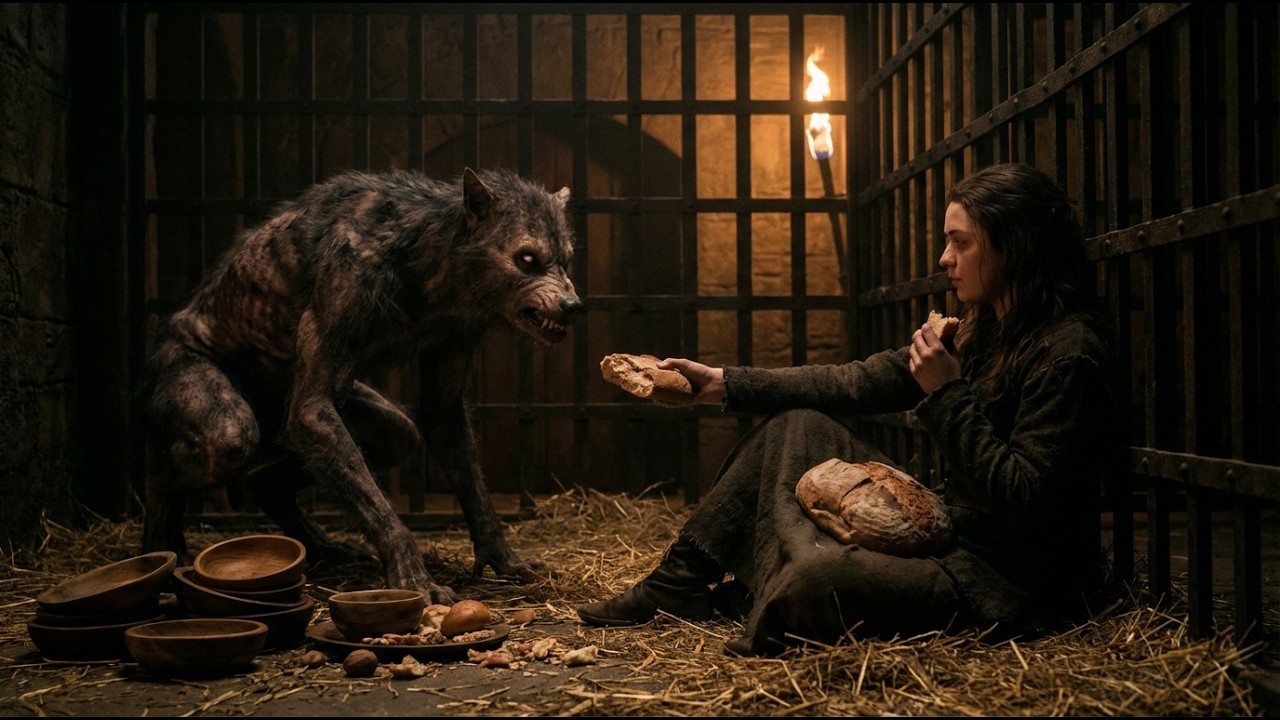 The Alpha King's Lycan Hadn't Eaten in Eleven Days — She Sat in Its Cell and Shared Her Bread