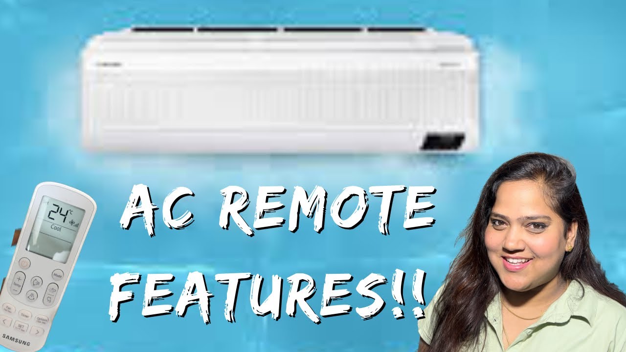 Samsung AC Remote Control Demo Tamil |  How to use the remote ? Subscribers Request