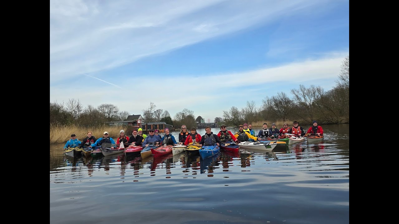 Dove Elbe -Frühlingstour 2024 von der Facebook Gruppe Wasserwandern