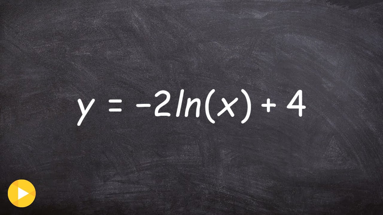 Graphing logarithmic equations