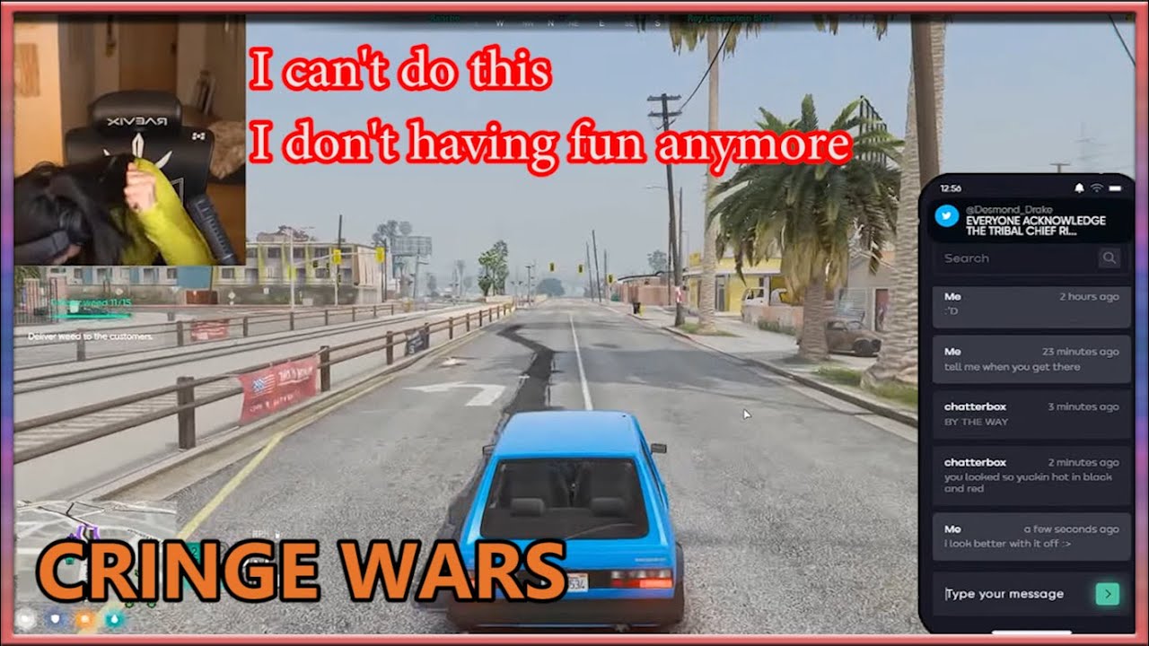 ALL Ray & Chatterbox interactions - Cringe Wars (Chatty took help from his wife) - NoPixel 4.0
