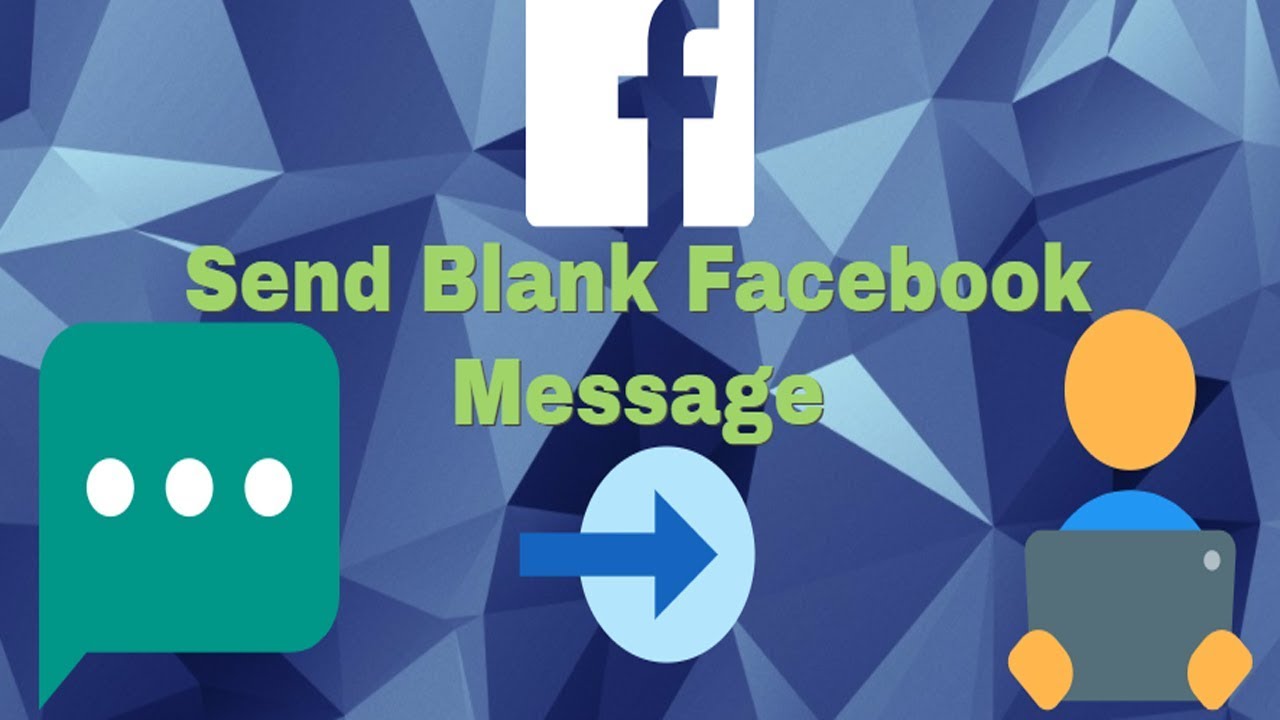 HOW TO SEND BLANK MESSAGE ON FACEBOOK,WHATSAPP