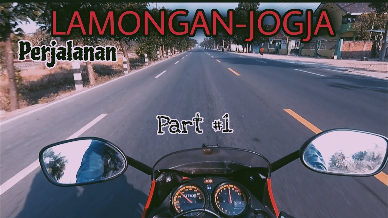 MULUSNYA ASPAL KOTA BOJONEGORO || touring-lamongan jogja part 1