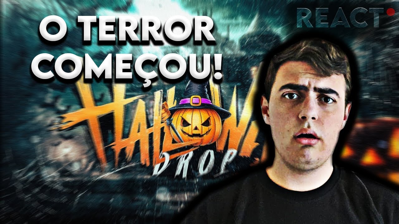 🔪 ISTO &Eacute; UM SHOW DE HORROR! | React ao DROP HALLOWEEN 🎃
