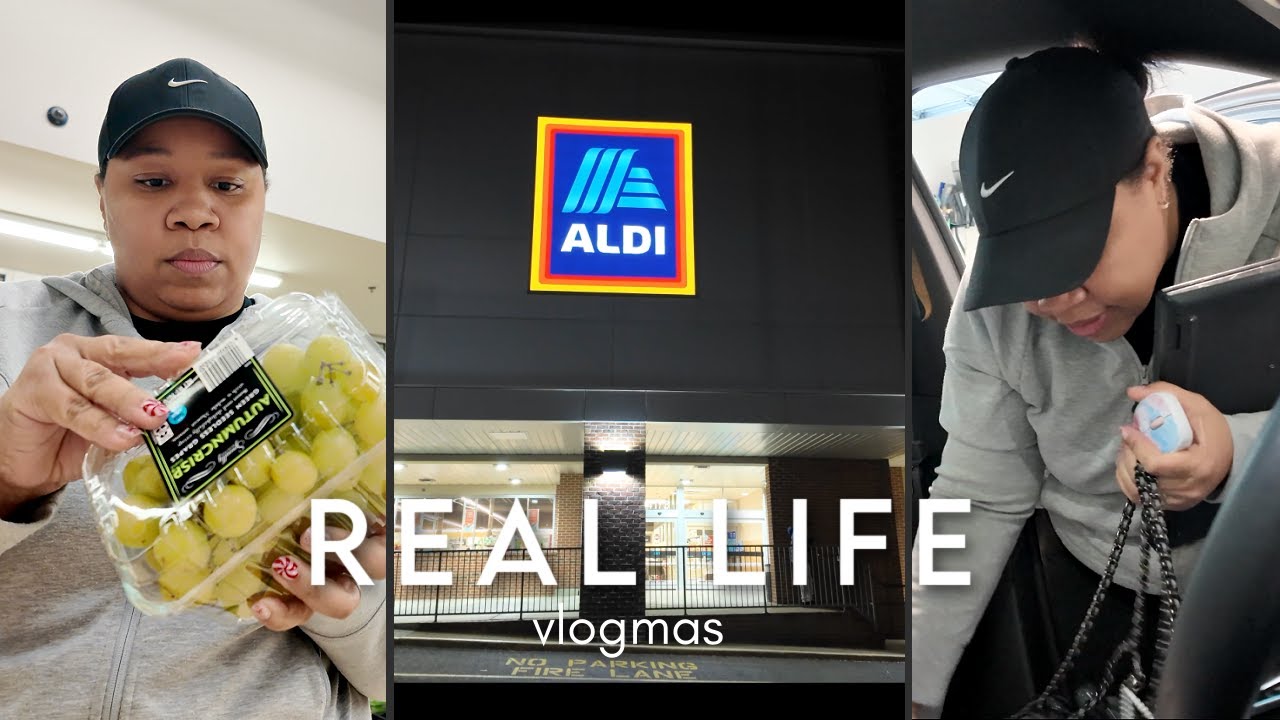 VLOGMAS | Выполнение поручений + Покупка продуктов в Aldi