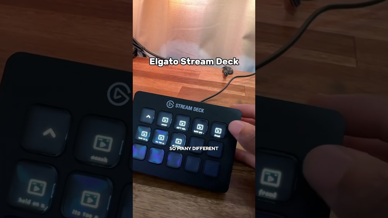 Звуковая панель Elgato Stream Deck 😂🔥 #tech #desksetup #techsetup #elgato #streamdeck