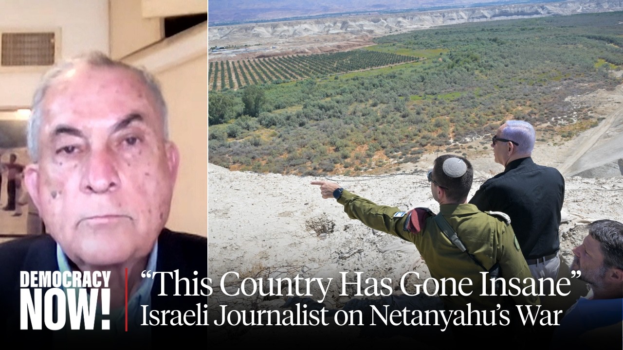 Israeli Journalist Gideon Levy: Israel Will Not Stop Wars & Occupation Until U.S. Pulls Support
