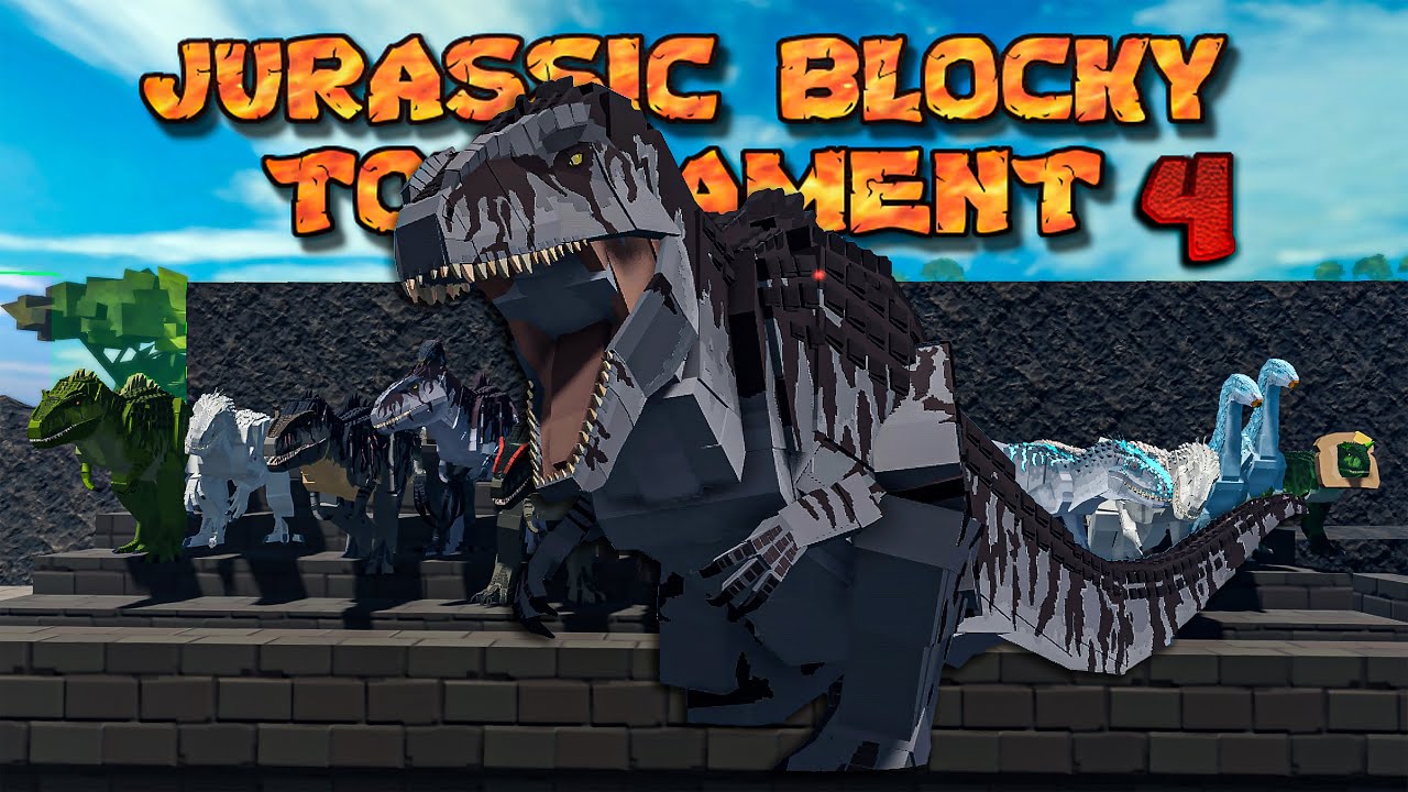 Jurassic Blocky Tournament Battle 4 | Roblox