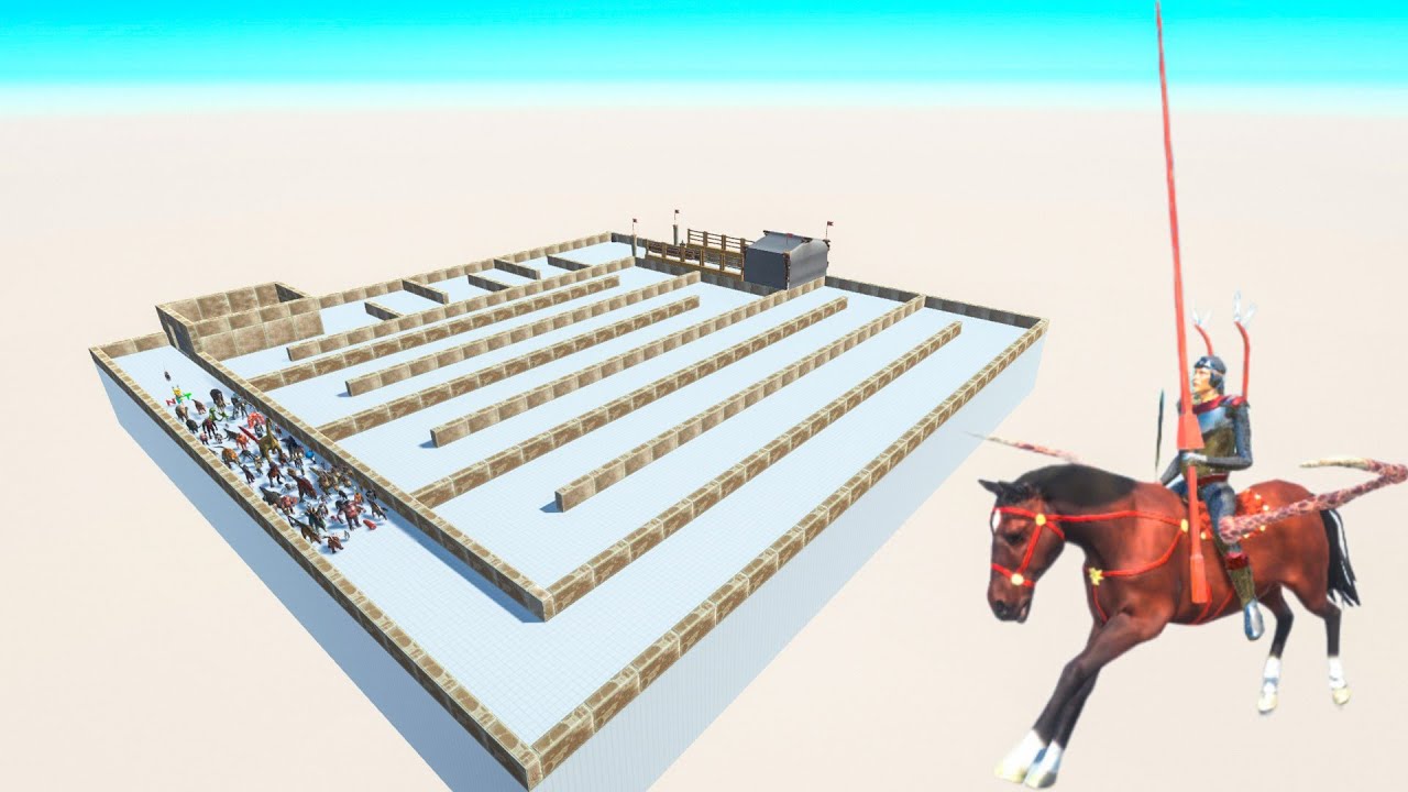 Escape From Hussar - Last Survivor - Animal Revolt Battle Simulator