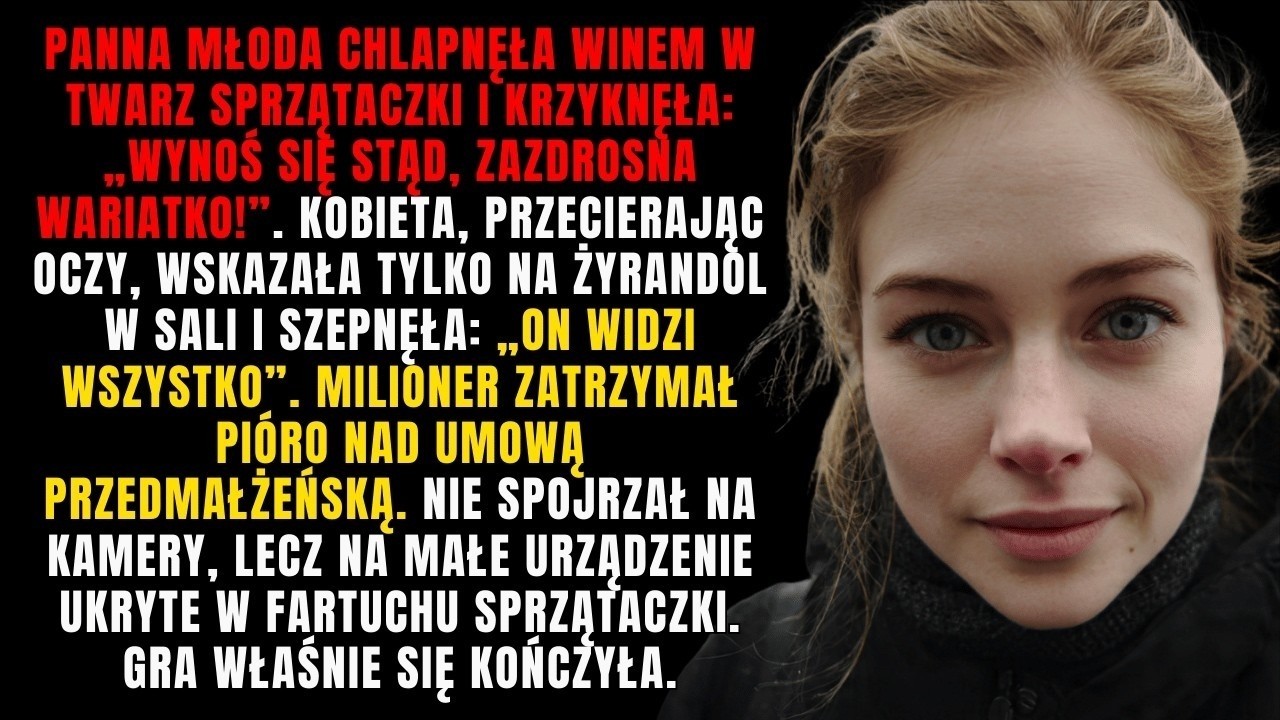 PANNA MŁODA BYŁA PEWNA, ŻE SPRZĄTACZKA JEST ŚLEPA I NIEMA — NIE WIEDZIAŁA, ŻE ‘URZĄDZENIE’ W JEJ