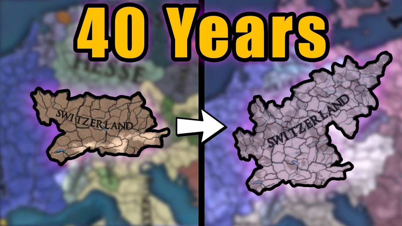 This is what happens when you try PACIFIST SWITZERLAND IN EU4 MP Game