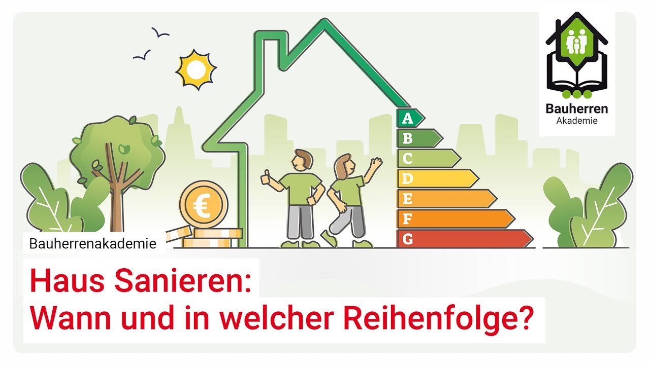 Bestandsgeb&auml;ude sanieren: Wann und in welcher Reihenfolge?