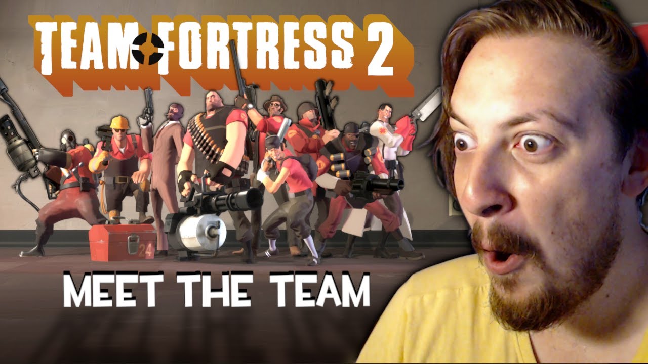 Team Fortress 2 - Meet The Team (REACTION!) | THESE GUYS ARE INSANE!