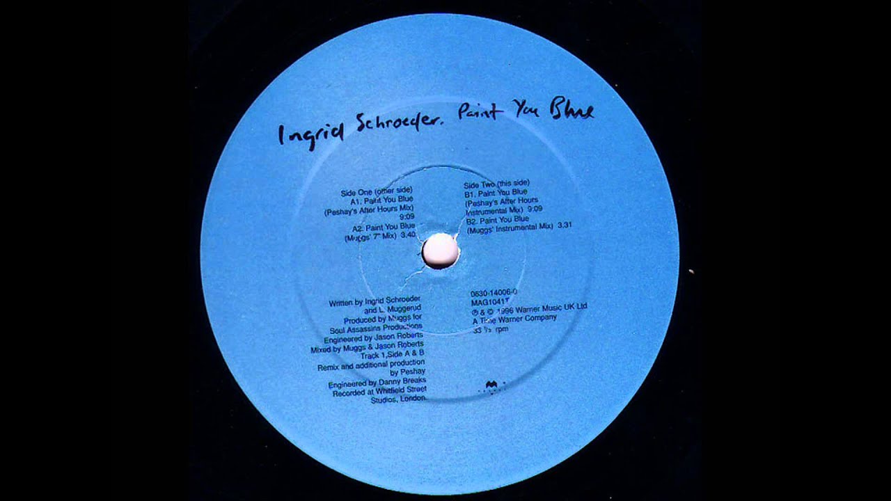 Ingrid Schroeder - Paint You Blue (Peshay's After Hours Mix)