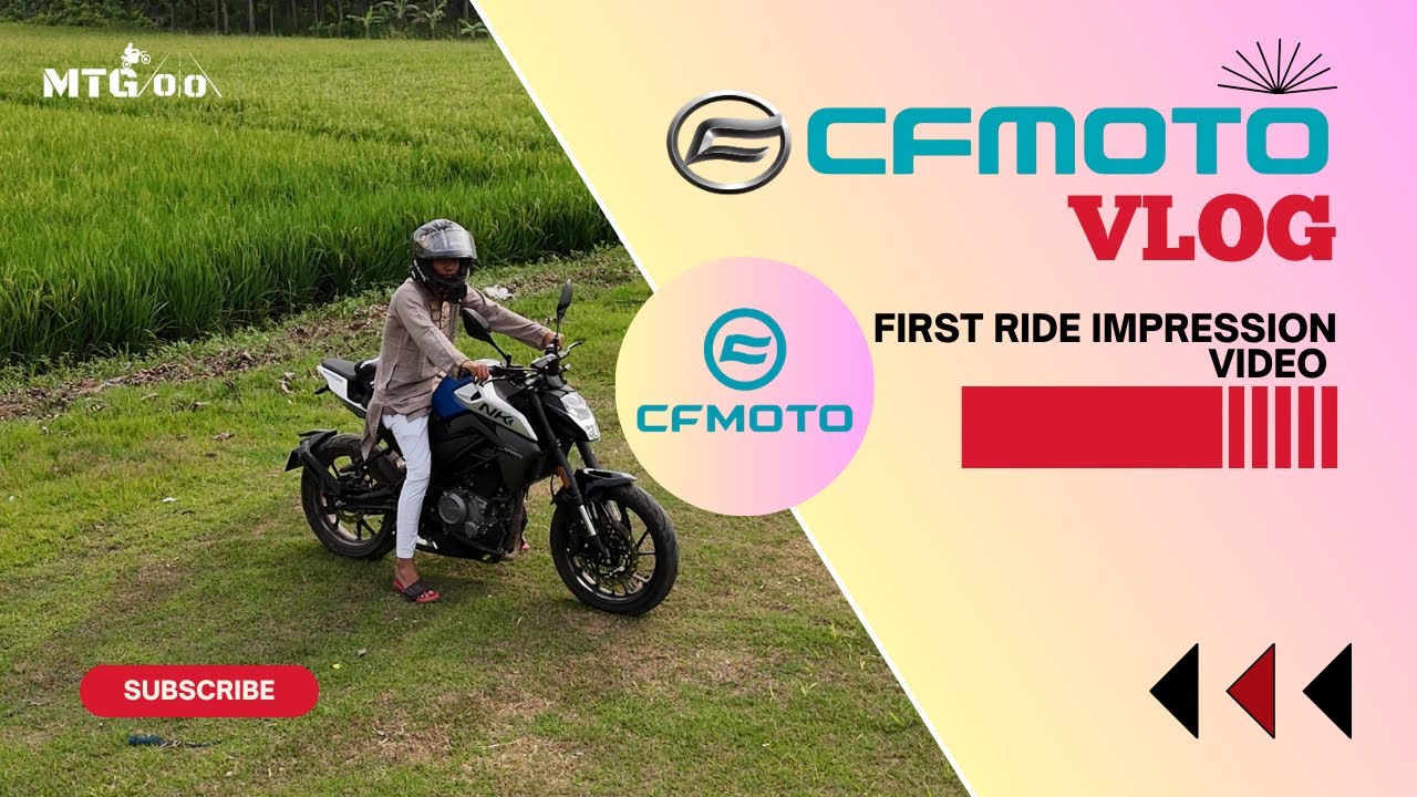 CF Moto NK250 First ride impression 😊😊