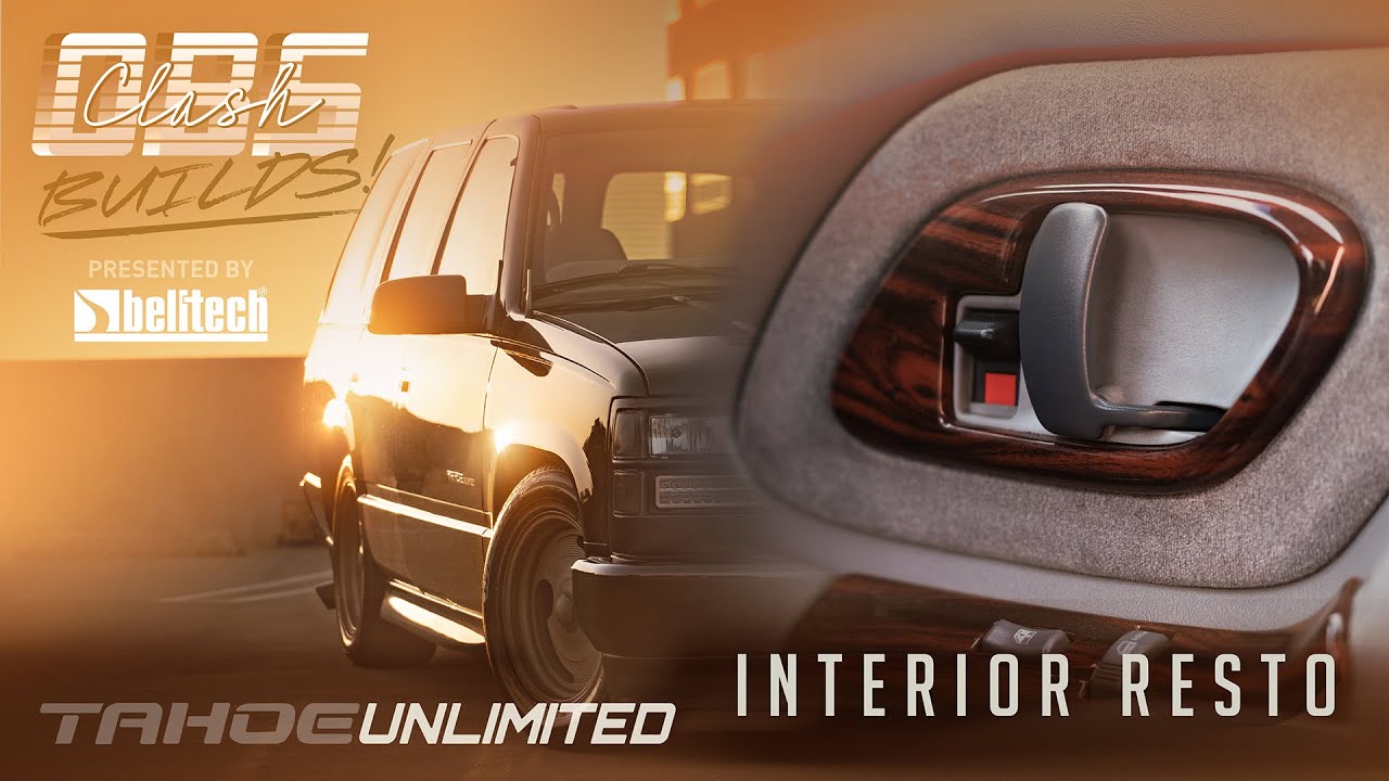 Чистка и полировка салона — OBS Clash Build Restoration, Chevrolet Tahoe Limited 2000 года выпуска