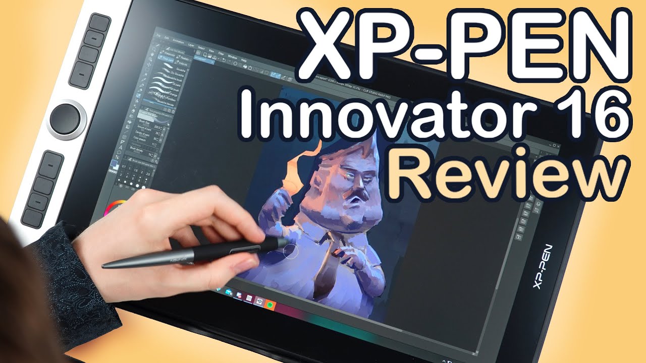 XP-Pen Innovator 16 Review - Das erste Pen Display der neuen Innovator Reihe. Lohnt es sich?