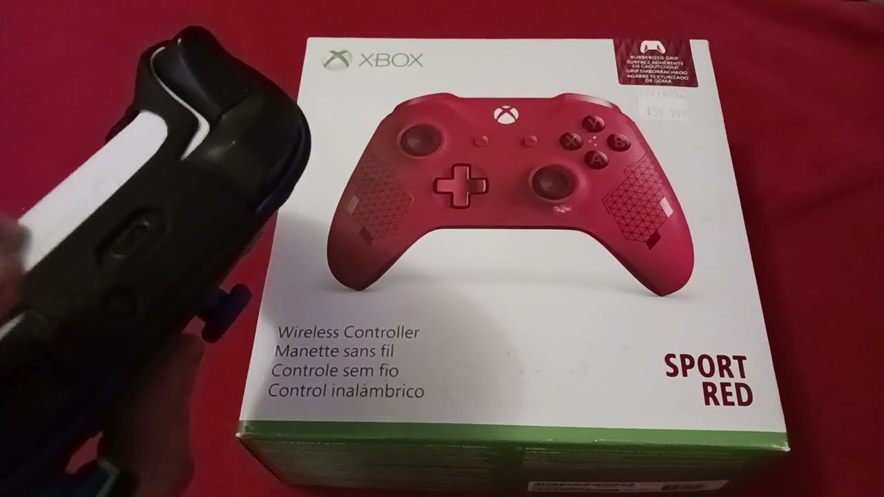 Xbox One Special edition Sport Red Controller Unboxing