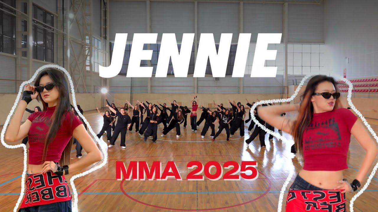 &lsquo;JENNIE&rsquo; MMA 2025 | 40 Dancers | MAB Dance Studio | Kazakhstan, Shymkent 🇰🇿 