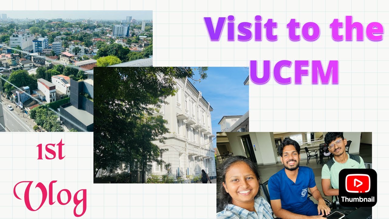 Colombo university එකේ medical faculty එක බලන්න යමුද? 🩺❤️ UCFM tower 