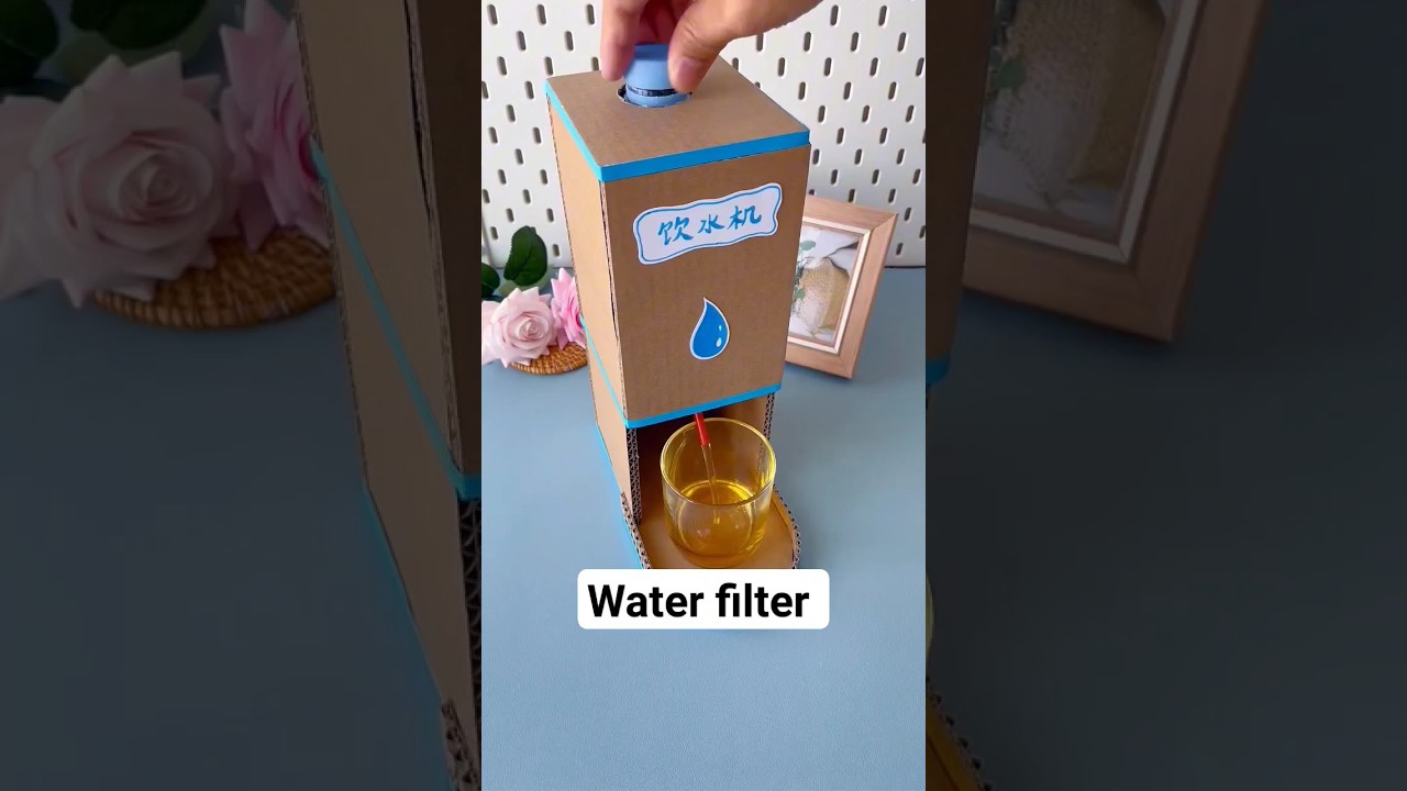 how to make water dispensers handmade water dispenser #craft