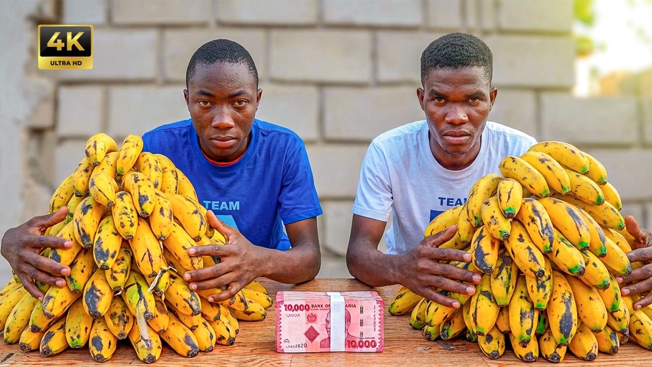 40 Bananas in 10 Minutes?! Insane Banana Eating Challenge 🔥🍌