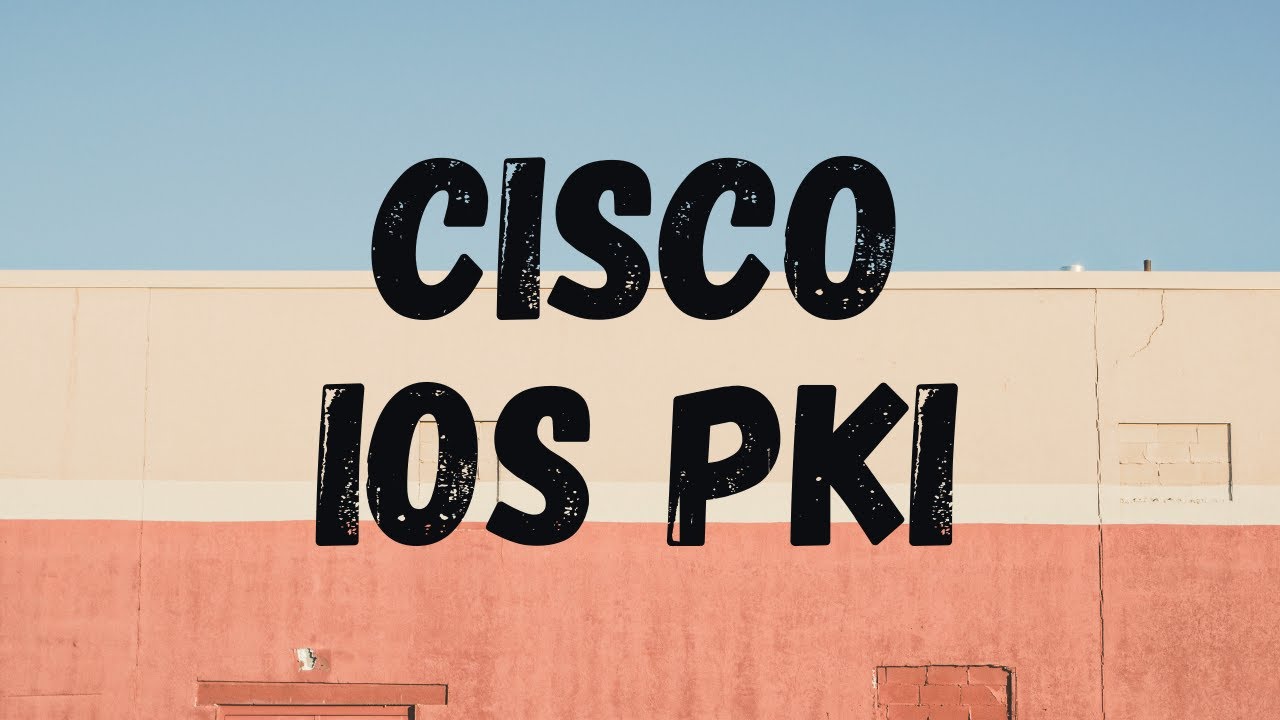Сервер и клиент Cisco IOS PKI