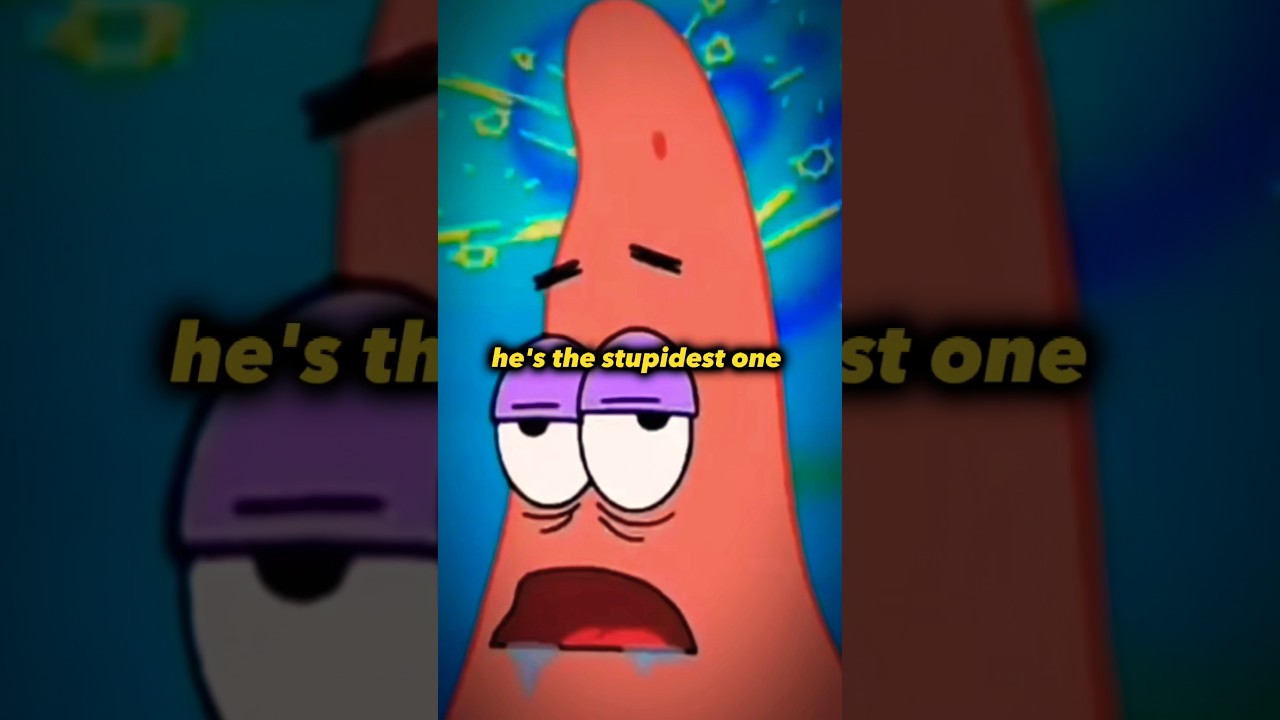 Patrick is a Secret Genius #spongebob #cartoon #theory #nickelodeon #patrickstar