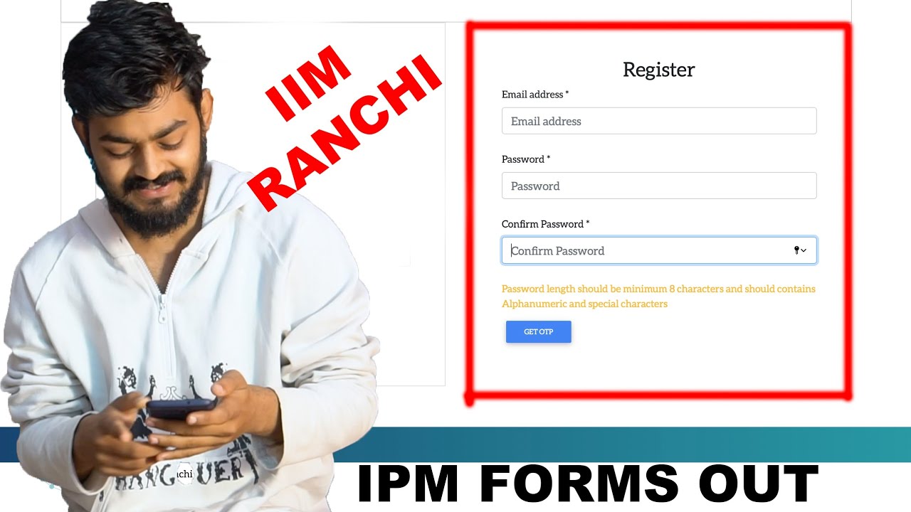 IIM Ranchi IPM forms out | How to fill form - step by step | Watch this video before filling form