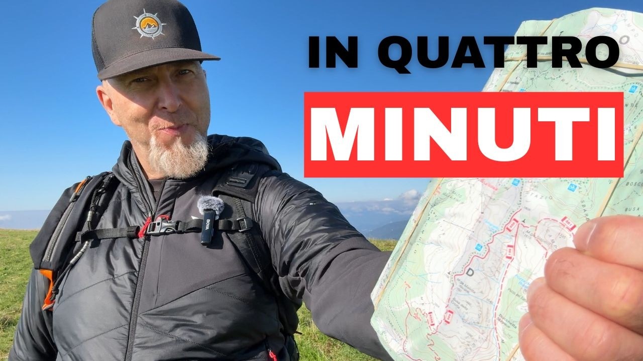 Come Leggere una Carta Topografica (in 4 minuti)