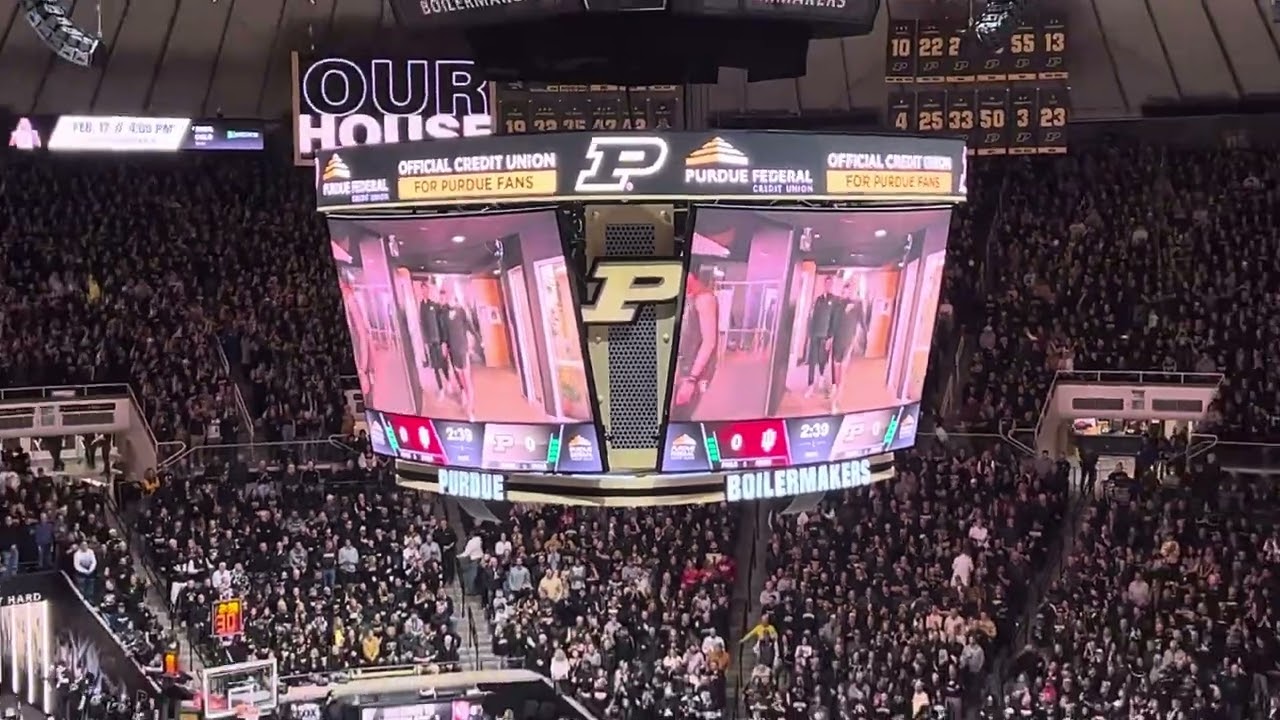 Purdue IU game Feb 10th 2024 Team Intro