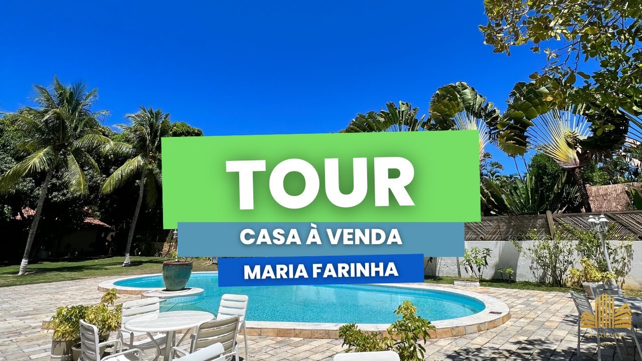 TOUR POR CASA À VENDA EM MARIA FARINHA-PE 🌴☀️