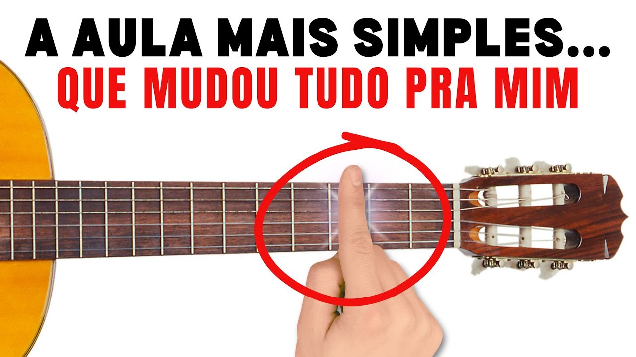 Como tocar MILHARES de músicas usando (UM SÓ DEDO) Você nunca mais vai precisar de aulas ☝️🎸