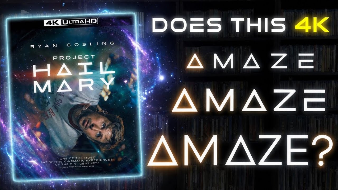 Recensione del Blu-ray 4K UHD di Project Hail Mary (2026)!
