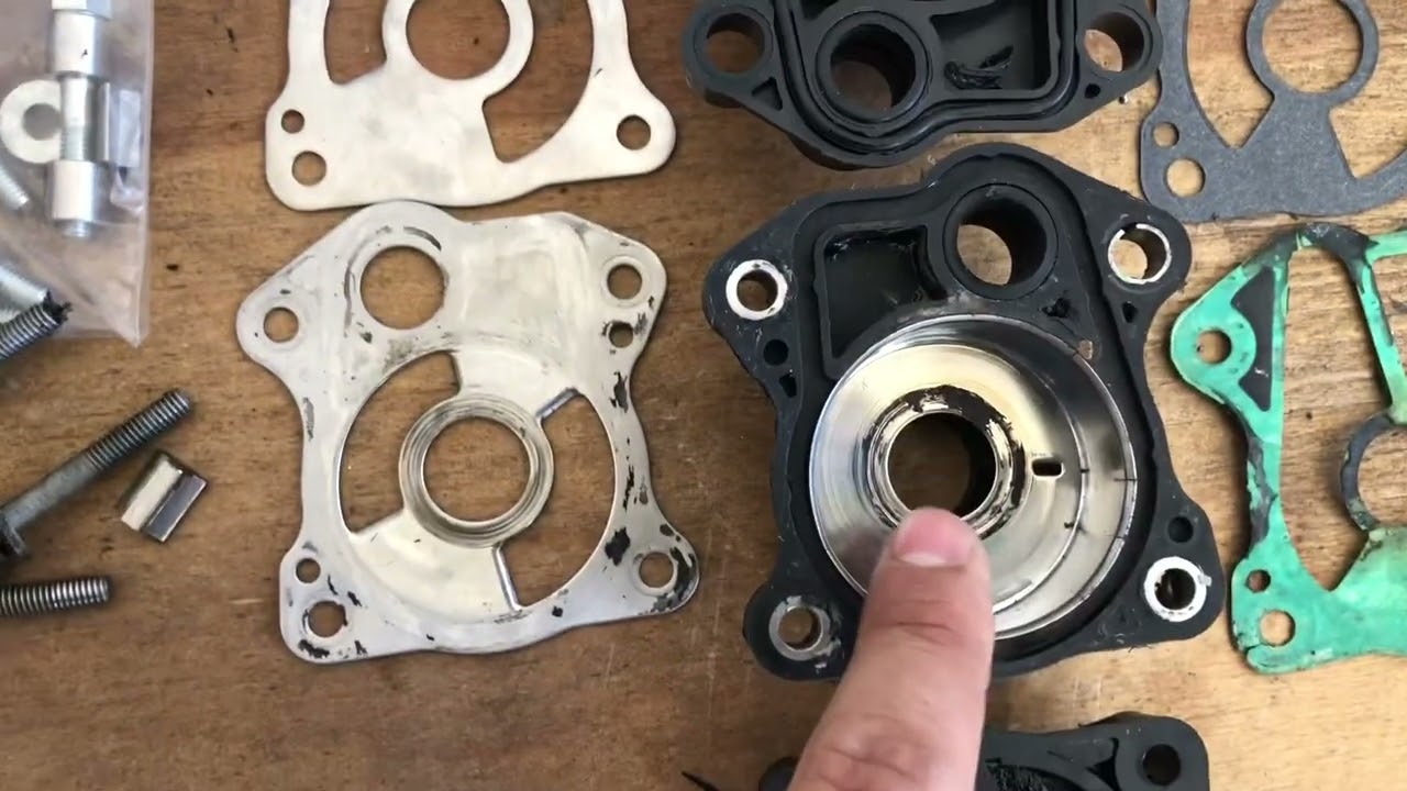Necesario el cambio de bomba de agua en el honda 45bf de la boston whaler 13.5 ft