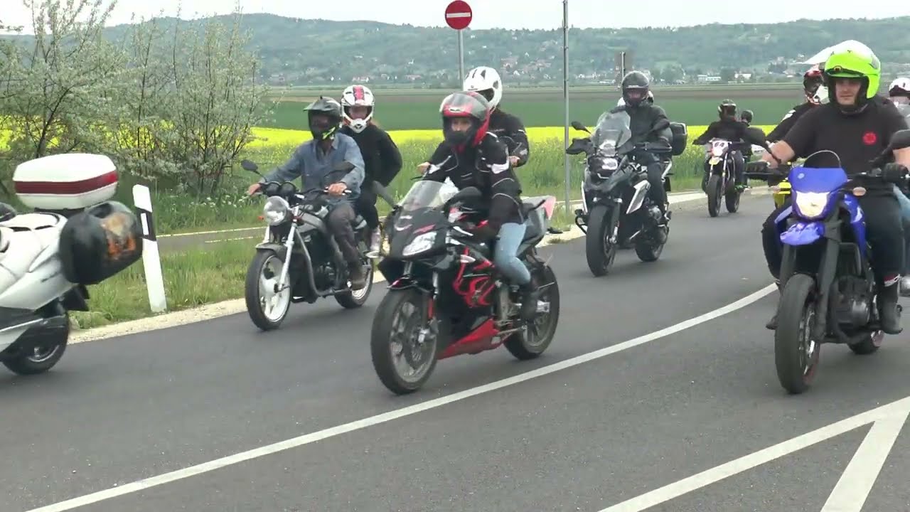 19. motoros találkozó és motoros felvonulás Győrújbarát 2022.05. 5-6-7