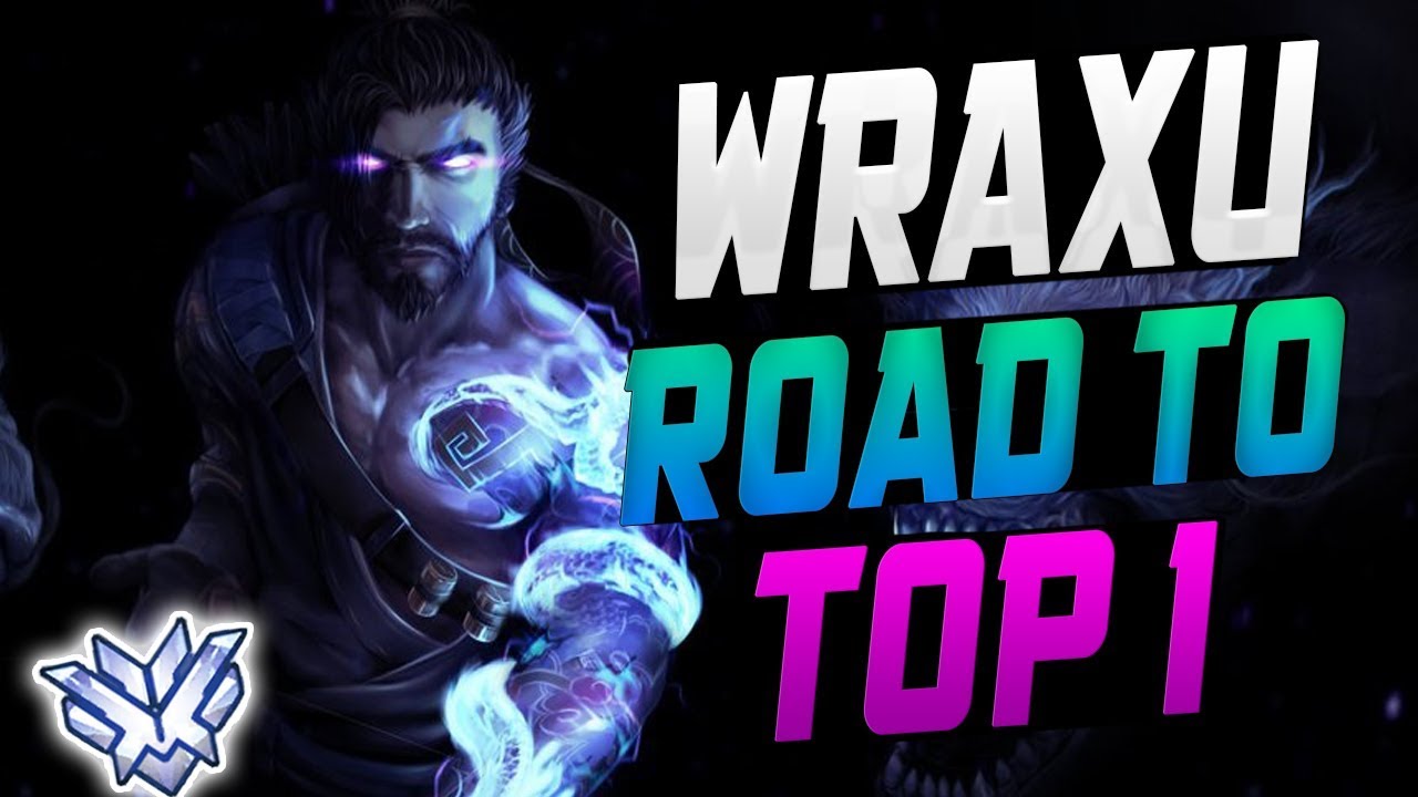 WRAXU BEST HANZO! He's INSANE! [ OVERWATCH SEASON 14 TOP 500 ]