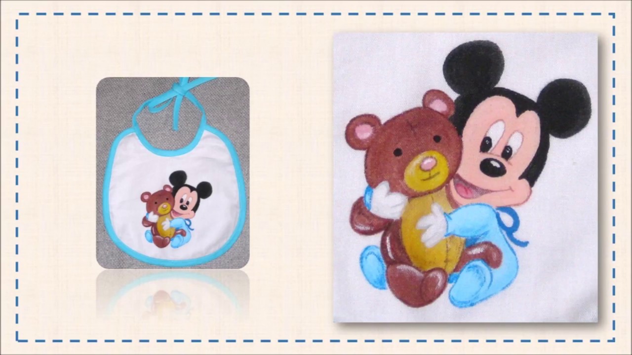 Pittura su stoffa - bavaglini. Fabric painting - bibs
