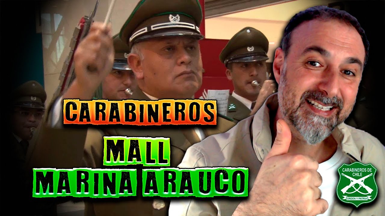 👉ESPAÑOL REACCIONA a CARABINEROS en el MALL MARINA ARAUCO - CHILE