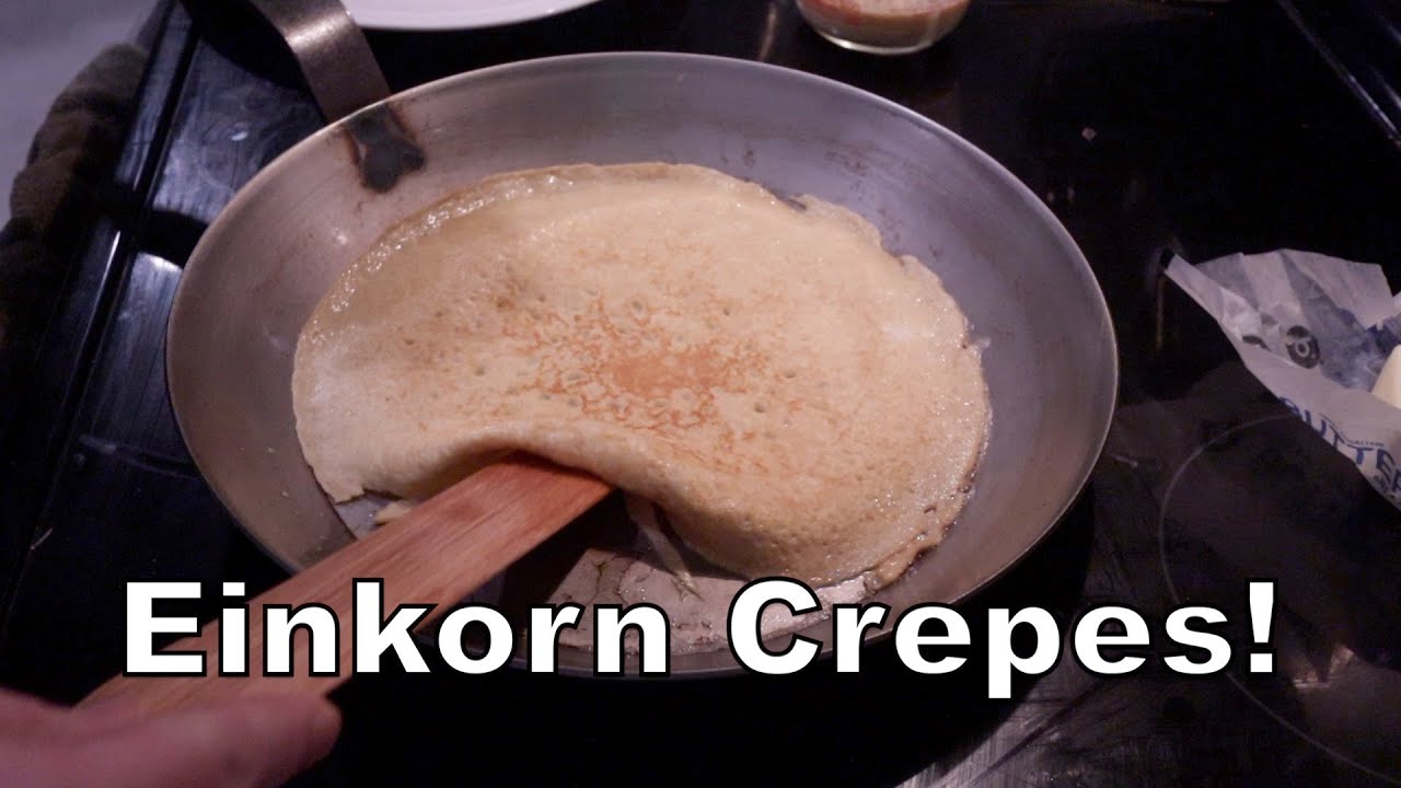Einkorn Crepes Freshly Milled Ancient Grain
