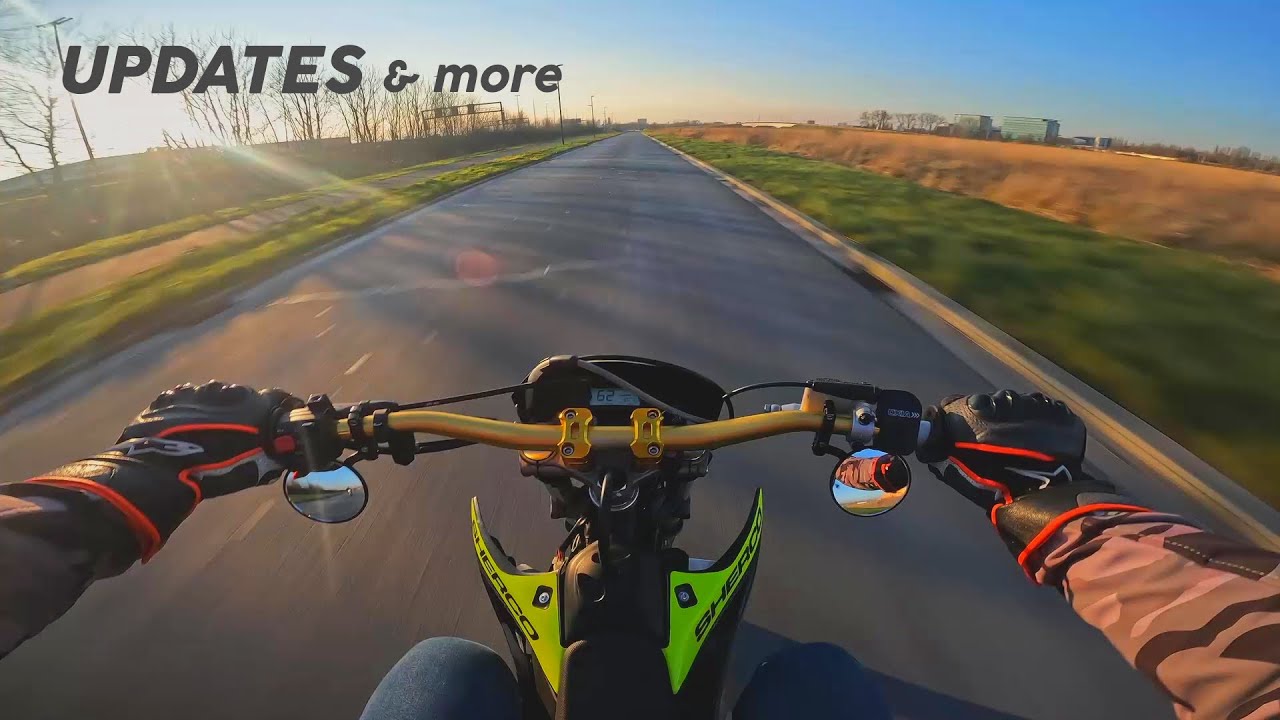 Quick Ride Sherco SMR 50 || 70cc Airsal || Bike Update