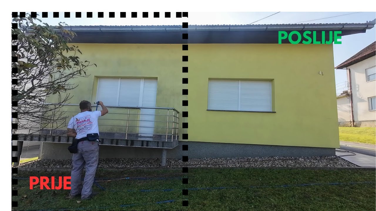 Pranje fasade/ ŽUTA LJEPOTICA !!!