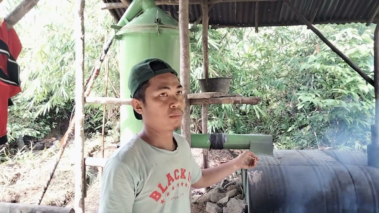 sahabat petani cekatan // review sulingan nilam saat penyulingan