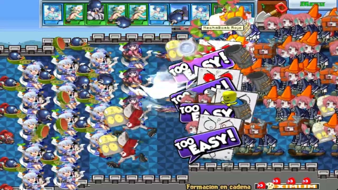 PVZ MOD - Waifus vs Randoms But Better Finality // Formacion En Cadena - Column Like You See Em